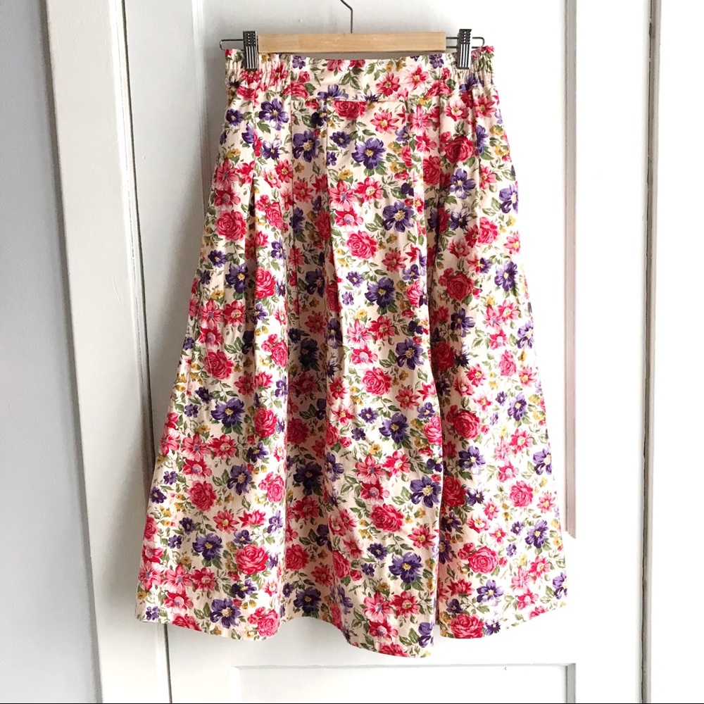 Floral skirt